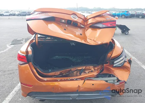 2021 Nissan Sentra Sr Xtronic Cvt из США, поврежденный, VIN 3N1AB8DV5MY225063